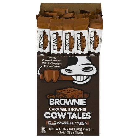 COW TALES Goetzes Candy  Brownie Chocolate Candies 1 oz 80102